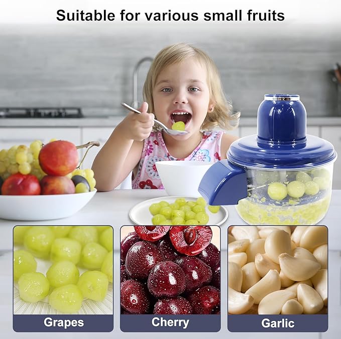 Electric Garlic Peeling Machine,Automatic Garlic Peeler for Grapes Cherry Skin Remover Small Fruits,Rechargeable & Portable Peeling Device for Home & Commercial Kitchen