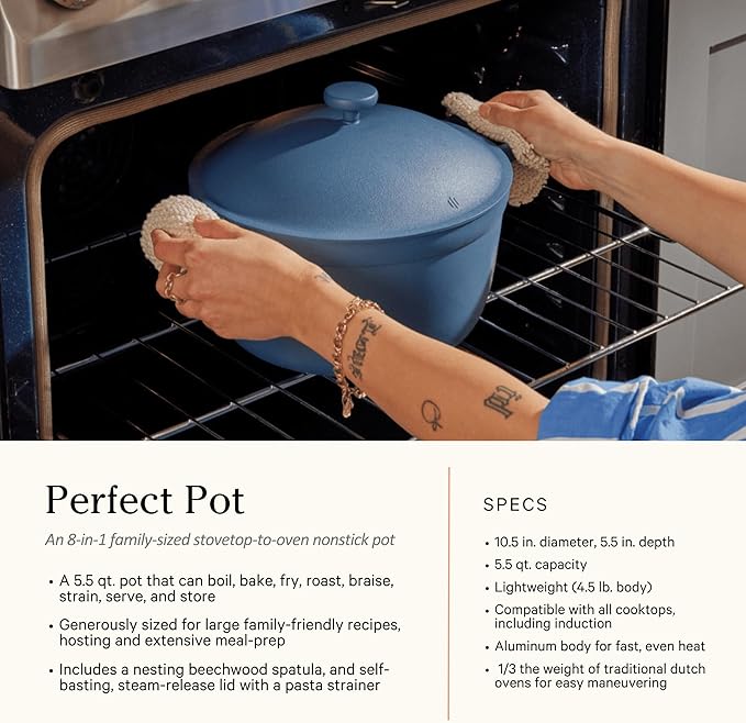 Our Place Ultimate Cookware Set - Complete 18-Piece Set Including the Always Pan, Perfect Pot, and Bakeware Set | Multifunctional, Toxin-Free Nonstick | Replaces 44 Pieces | Sage