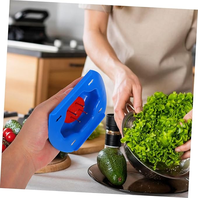 BESTYASH Sturdy Plastic Grater Hand Protector with Pressdown Safety Holder for Kitchen Cutting Slicing Dicing Finger Shield Handguard for Mandoline Slicers Easy Operation Food Prep Tool