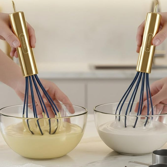 Farberware Professional Silicone Mini Whisks, Set of 2 (Blue)