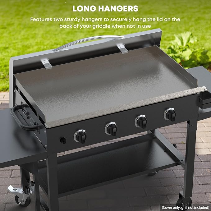 Stanbroil Hard Cover Hood for Blackstone 36" Griddle, Stainless Steel Hard Top Lid with Handle, Outdoor Griddle Hood for Blackstone 36 Inch and Other Similar Grills