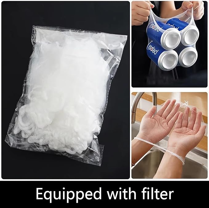 Sink Drain Strainer 2025 New Suction Cup Sink Kitchen Net Strainer Colander Collapsible Corner Sink Strainer Over for Food Waste Filtering Kitchen Leftover Have Mesh Bags (B+W, Filter 100Pcs)