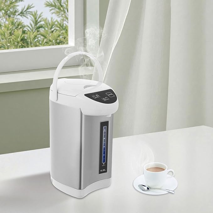 Water Boiler, Electric Hot Water Urn, Stainless Steel Water Boiler for Dining Rooms, Living Rooms, Kitchens, High-Temperature Protection