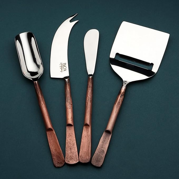 INOX artisans Celia Cheese Tools 4 Pc. Set