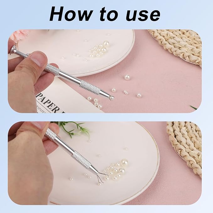 4pcs Cake Decorating Tools Set, Stainless Steel Sprinkle Pen Pearl Grabber & Tweezers with Shovel Head Professional Sprinkles Spoon Dragee Tools for Baking Cookies Cupcake Decoration