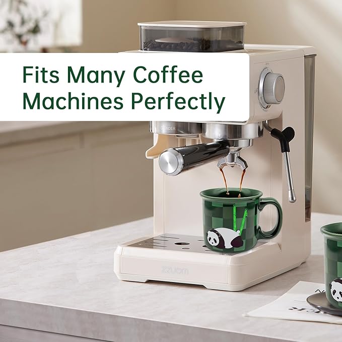 Ceramic Coffee Mugs Set of 4,14OZ Coffee Cups with Handle,Latte Mug,Great for Tea Hot Chocolate,Large Cute Mugs for Men,Women,Kids,Microwave&Dishwasher Safe for Kitchen or Office(GREEN)