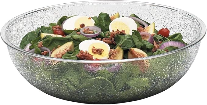 Cambro (PSB12176) 5-4/5 qt Camwear Round Pebbled Bowl [Case of 12]