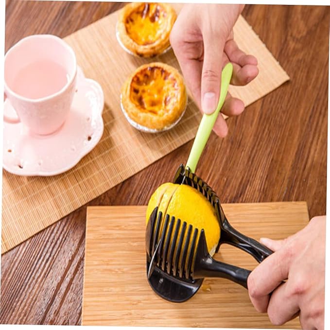 Multipurpose Handheld Slicer Clamp Vegetable Slicer Cutter Manual Slice for Fruits Veggies Random