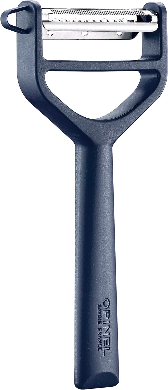 Opinel Les Essentials+ No. 315 Peeler, Corrosion Resistant + Dishwasher Safe, Made in France (Blue)