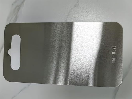 Chin-Best Cutting Board, Stainless Steel Cutting Board for kitchen, Meat,Fruit, Vegetables, Super small 11.5“ * 6”