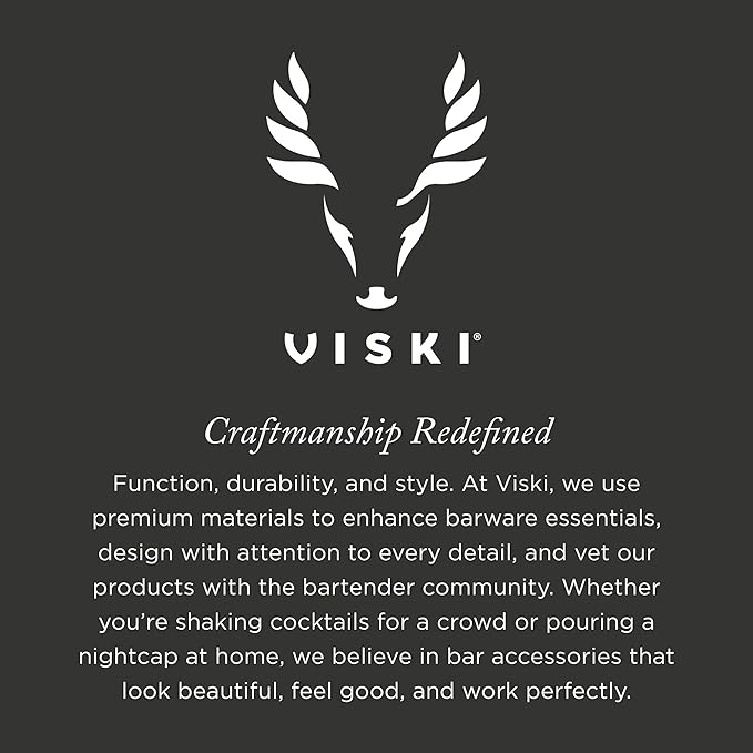 Viski Channel Knife, Citrus Zester and Orange Peeler Tool, Walnut Wood and Stainless Steel Bar Tool for Cocktail Garnishes, Perfect for Home Bars, Craft Cocktails and Bartender Gifts, Set of 1