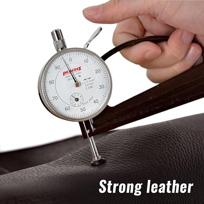Under NY Sky Genuine Leather Knife Roll Case - 4 Slots - Real Leather Pouch - Portable Bag for Cooking Tools, Utensils, Cutlery Knives, Brushes - Chefs, Kitchen, Travel, Gift - Brown L