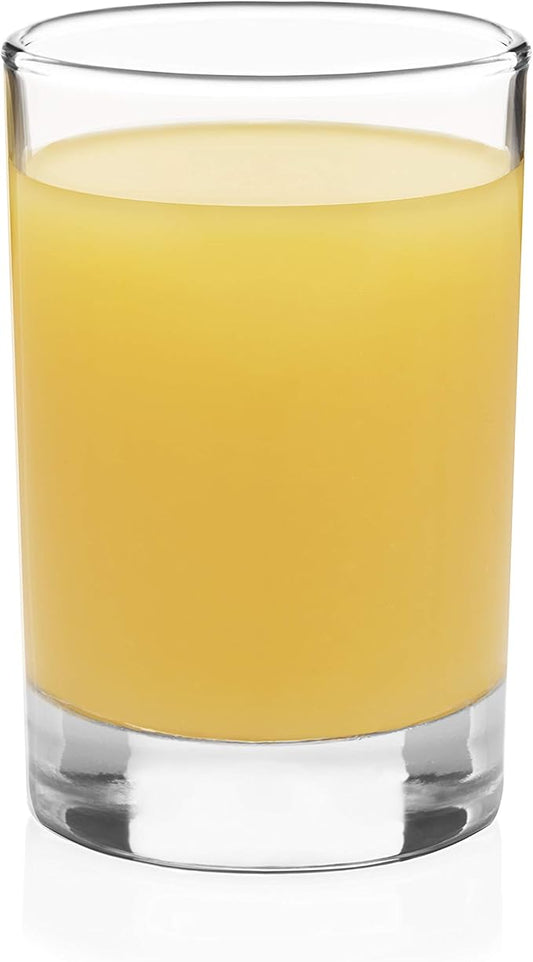 Libbey Heavy Base Juice Glass (Set of 4), 5.5 oz, Clear