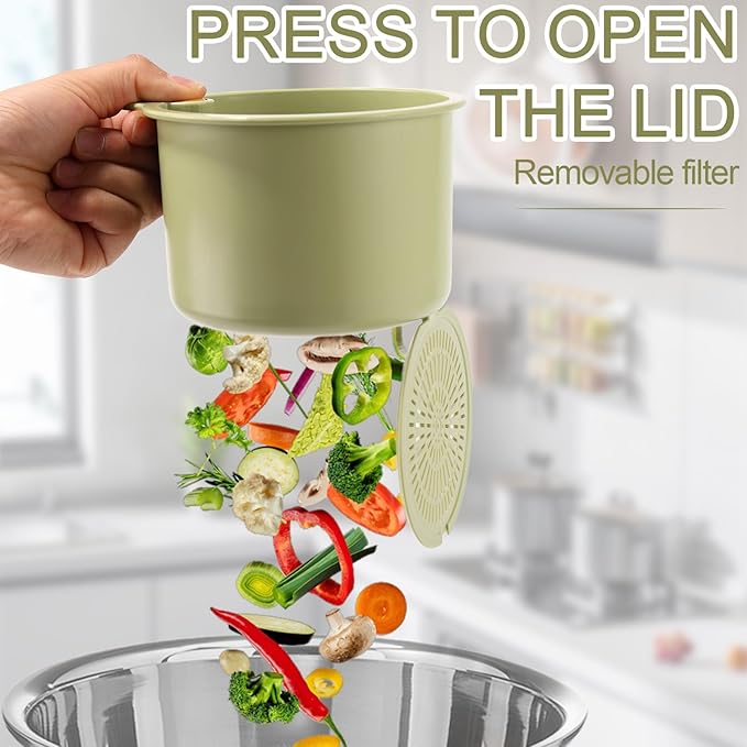 Faucet Hanging Strainer Basket, Hanging Kitchen Sink Strainer Basket with Press Dumping Design Practical Sink Food Catcher for Filtering Fruit Vegetable Waste