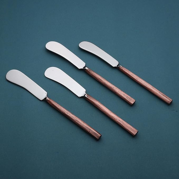 INOX artisans Sundance Butter Knife/Cheese Spreader 4 Pc. Set
