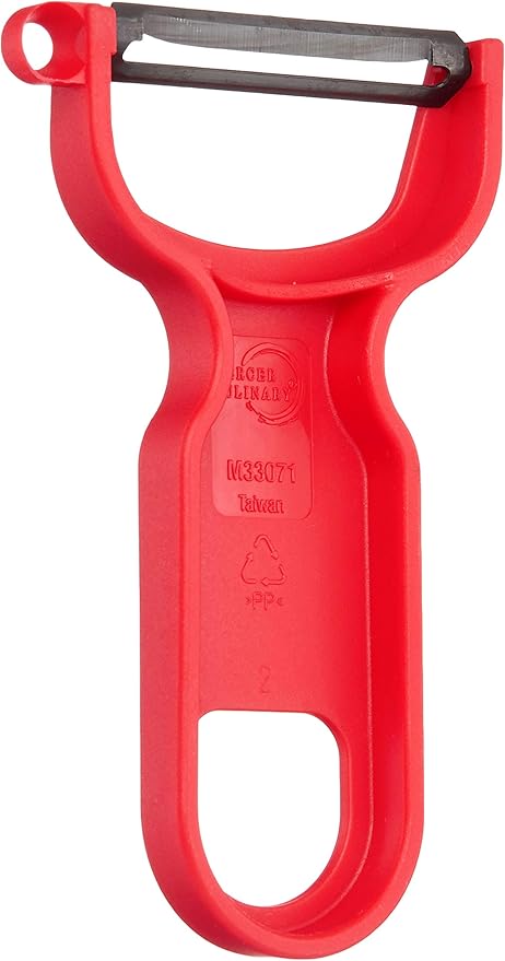 Mercer Culinary Y Swiss Peeler, Red