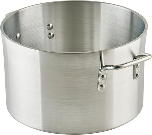 Winco 6.0mm Aluminum Sauce Pot, 14-Quart