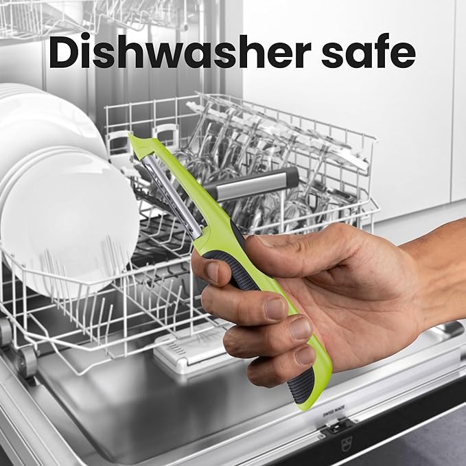 Swivel Vegetable Peeler with Non-Slip Handles