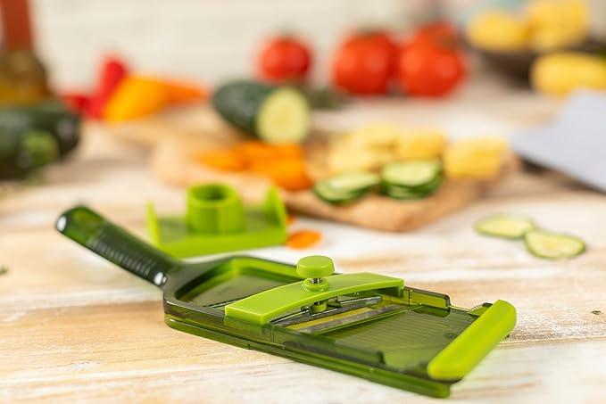 Kuhn Rikon Adjustable Mandoline, Green