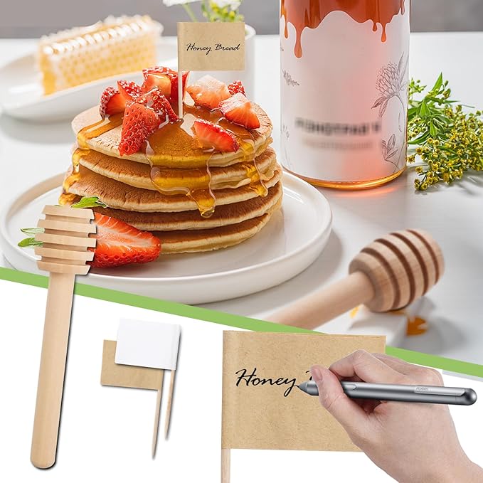 94 Pcs Charcuterie Board Accessories, Stainless Steel Cheese Spreaders Forks Spoons Mini Serving Tongs Honey Dippers Sauce Cups Toothpick Flags Charcuterie Utensils for Pastry Making, Gold