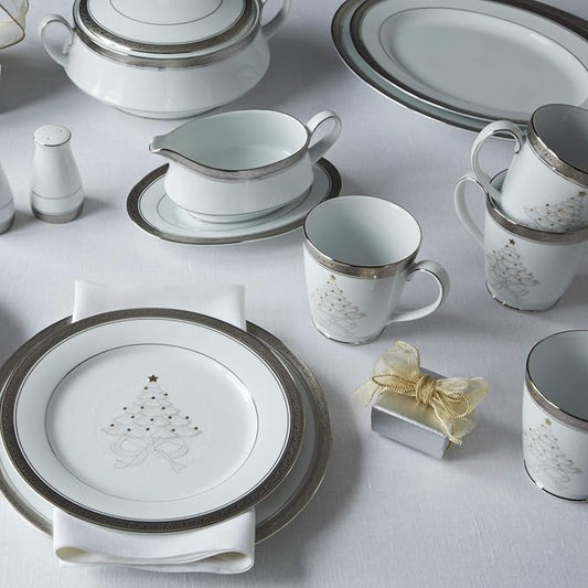 Noritake Crestwood Platinum Gravy Boat