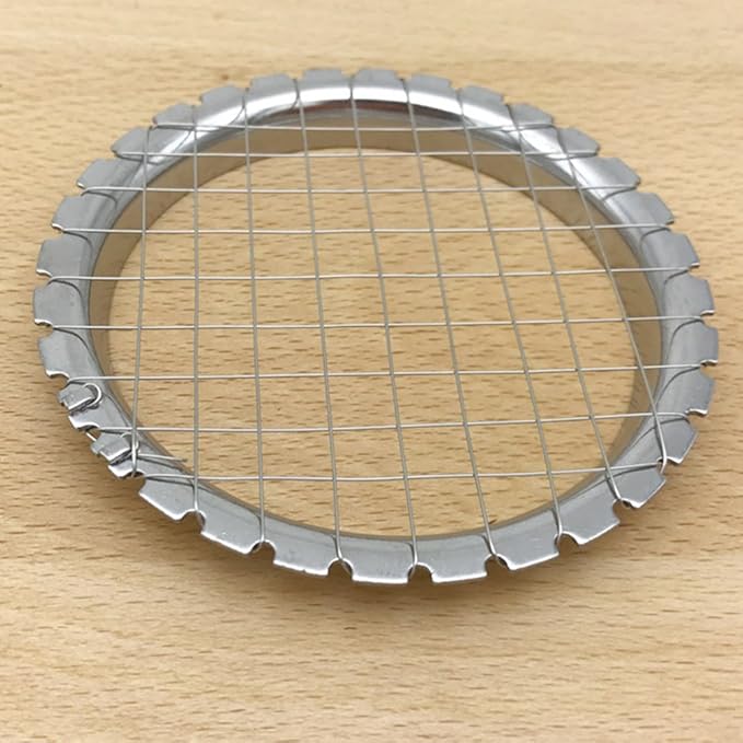Stainless Steel Egg Chopper, Multifunctional Mold Egg Slicer Fruit Salads Cutter Potato Cutter Eggs Choper Hard Boiled Tomato Cutters Potato Cutters
