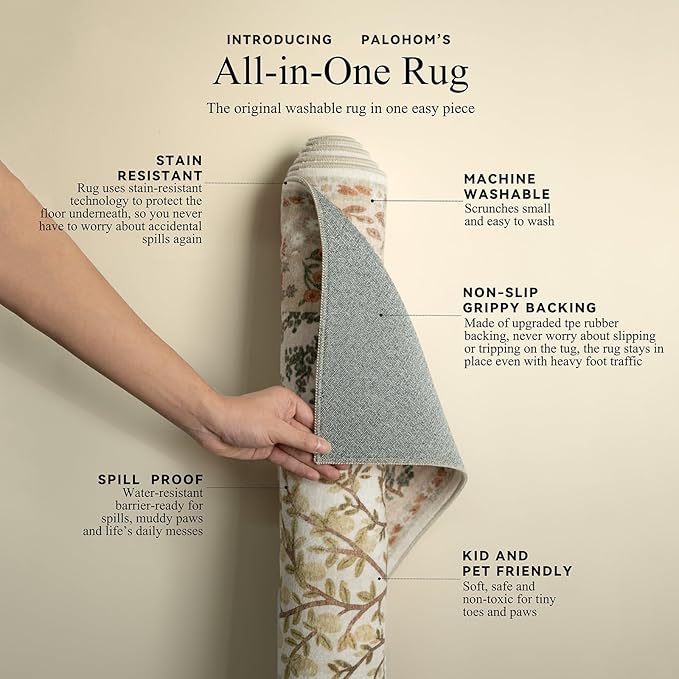 Machine Washable Small Rugs for Entryway: 2x3 Throw Kitchen Rug Door Mat Indoor Entrance Non-Slip Low Pile Soft Area Rugs for Entrance Front Door Indoor Entry Bedroom Kids Room