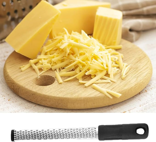 4-in-1 Graters, Lemon Zesters Grater, Stainless Steel Grater & Zesters, Heavy Duty For Cheese, Citrus, Chocolate, Ginger, Garlic, Non-Slip Handle, Easy Clean Kitchen Necessary