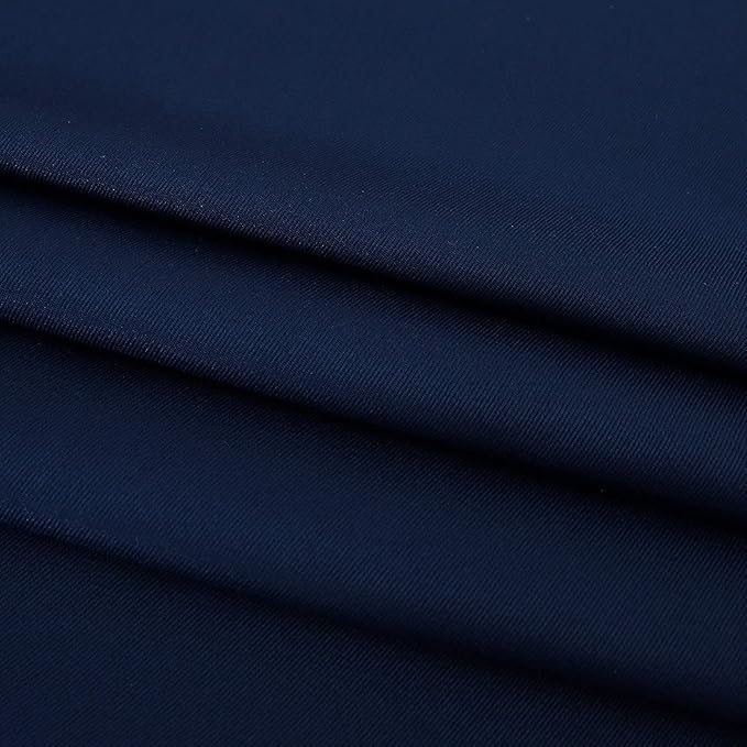 Obstal 210GSM Rectangle Table Cloth - Heavy Duty Water Proof Microfiber Tablecloth, Decorative Fabric Table Cover for Outdoor and Indoor Use (Navy Blue,54 x 54 Inch)