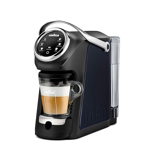 Lavazza Expert Coffee Classy Plus Single Serve ALL-IN-ONE Espresso & Coffee Brewer Machine - LB 400 - (Includes Built-in Milk Vessel/Frother)