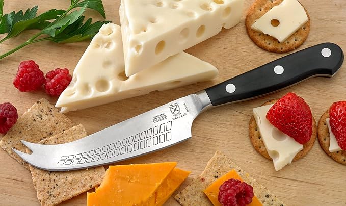 Mercer Culinary Renaissance Hard Cheese Knife, 4.75-Inch