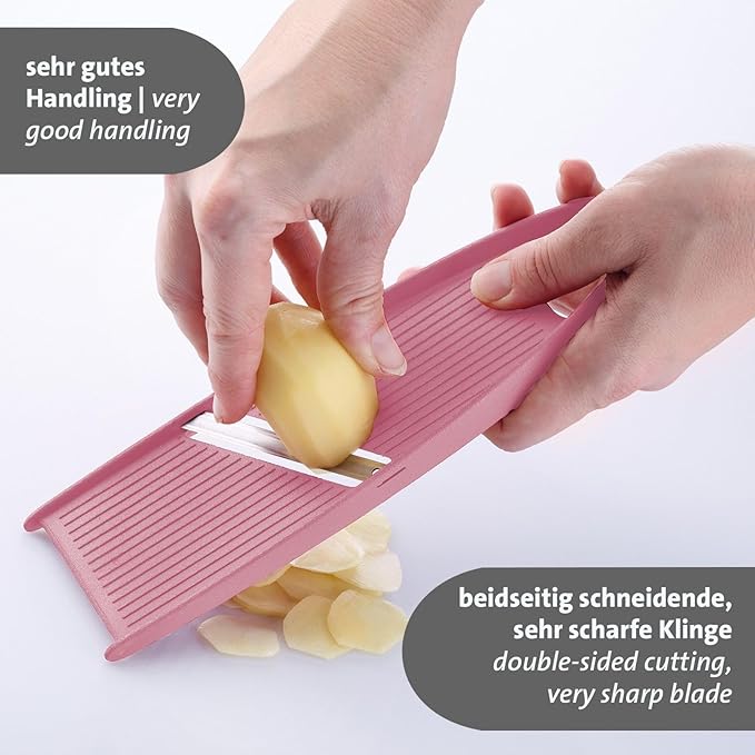 Westmark Hobelix Vegetable Slicer, Pink