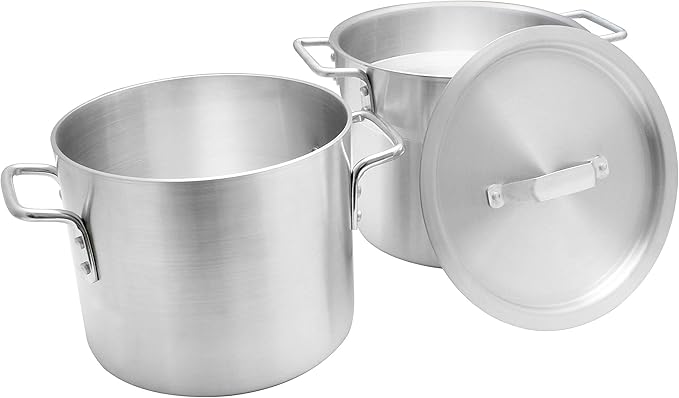 Excellante 20 Quart Aluminum Heavy Gauge Double Boiler Satin Finish