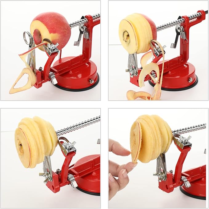 Jutom Universal Apple Peeler Replacement Blade Apple Peeler and Corer Stainless Steel Cutter Blades for Kitchen Home Restaurant(3 Pcs)