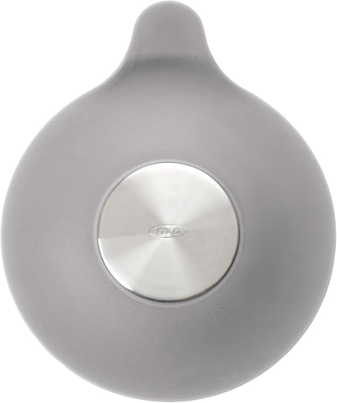 OXO Good Grips Silicone/Stainless Steel Tub Stopper, Grey