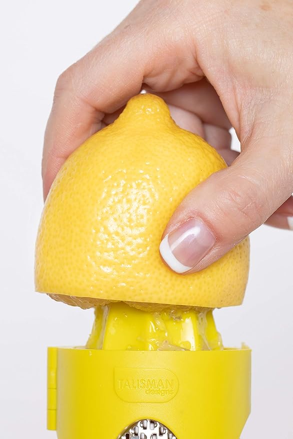 Talisman Designs Citrus Zester & Reamer | Orange Lemon & Lime Zester | BPA Free Kitchen | Functional Kitchen, Zesting Tool | Plastic & Stainless Steel