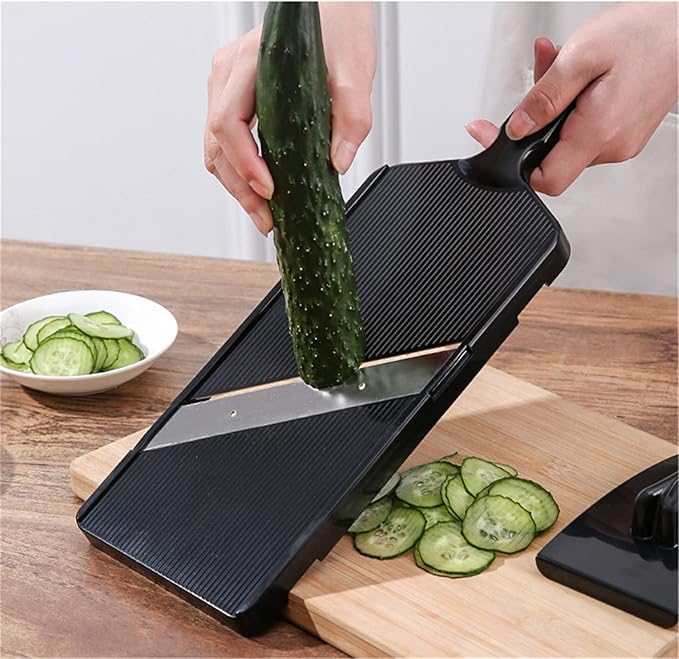 Mandoline Food Slicer Cabbage Grater Manual Cutter Vegetable Grater Julienne Slicer Waffle Fruit Kitchen Potato Cutter,large