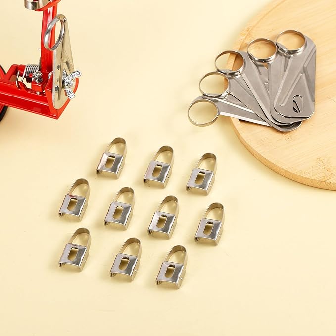 15pcs Apple Peeler Replacement Blades, Universal Stainless Steel 10pcs Peeling Blades with 5pcs Slicing and Core Removing Blades for Kitchen Restaurant Picnic Easy to Install