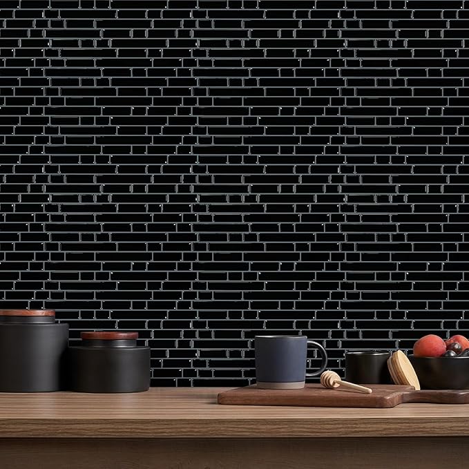 STICKGOO Peel and Stick Backsplash - 10 Sheets of 12”×12” - 3D Self Adhesive Peel and Stick Tile Backsplash for Kitchen & Bathroom