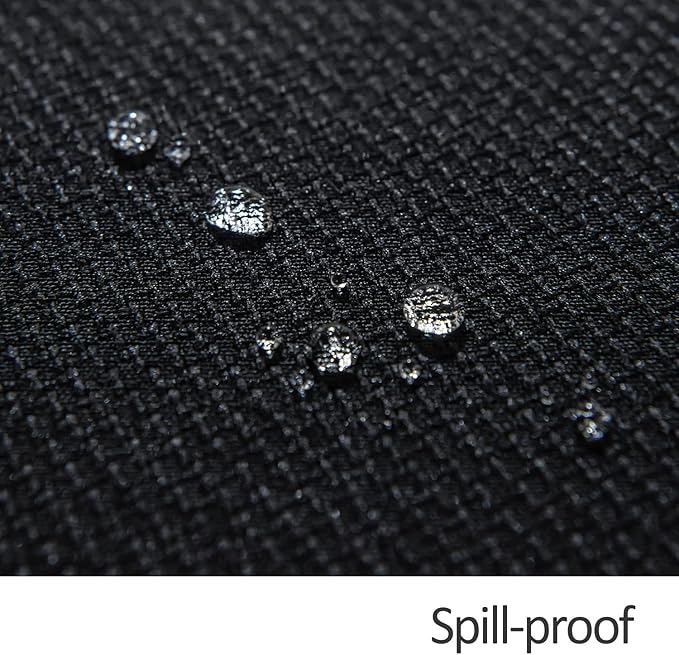 maxmill Round Textured Tablecloth Spill-Proof Wrinkle Free Soft Jacquard Table Cloth for Circular Table Cover, for Dining Room Buffet Banquet Parties Holiday Dinner, 70 Inch Black