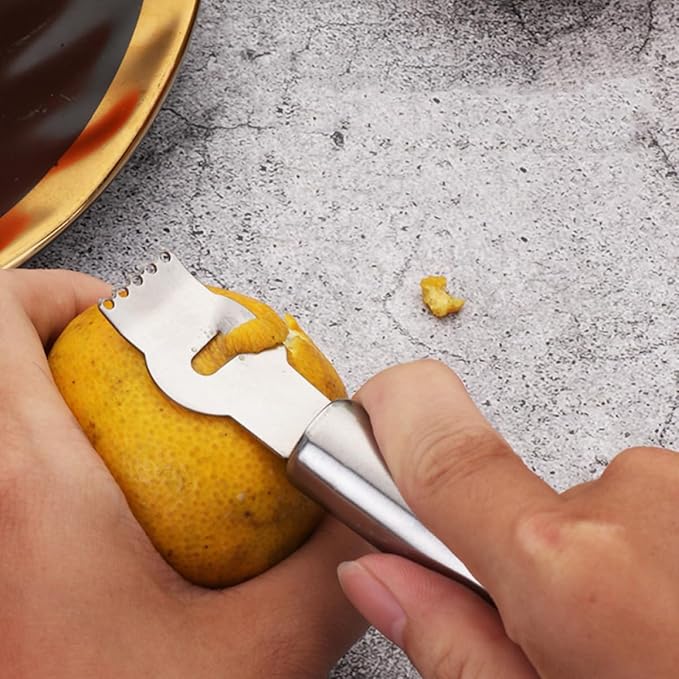 3pcs Manual Grater Stainless Steel Tools Lemon Zester Multipurpose Peeler for Cooking Easy to Clean