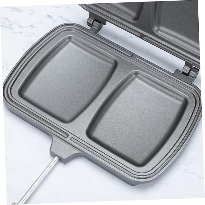 Double Sided Frying Pan Sandwich Fry Pan Stovetop Press Breakfast Sandwich Maker