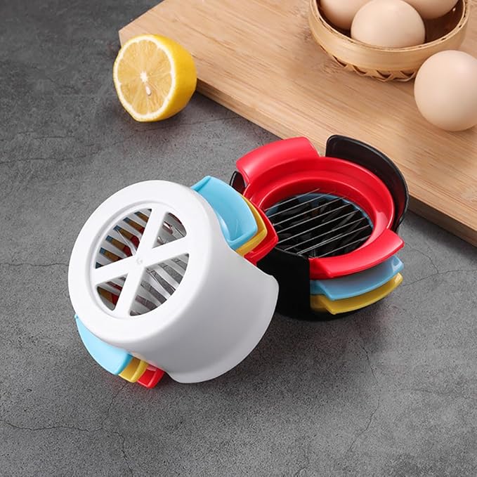 Upgraded 3 in 1 Multifunctional Stainless Steel Wire Slicer For Egg Strawberry or Soft Fruits and Vegetables, 3 Slicing Styles Egg Slicer.