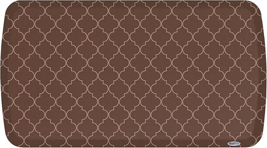 GelPro Elite Premier Anti-Fatigue Kitchen Comfort Floor Mat, 20x36", Lattice Java Stain Resistant Surface with therapeutic gel and energy-return foam for health & wellness