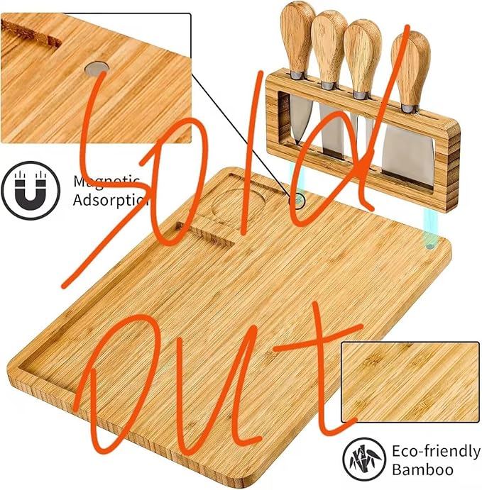 Cutting Board Wood Chopping Board Double Sided Charcuterie Boards Serving Board Kitchen Essential House Warming Hostess Host Gift Serving Tray for Christmas Wedding Birthday Powder Blue