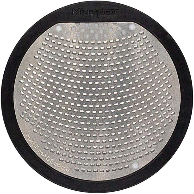 Microplane 2-Piece Ultimate Mason Jar Lid Grater Set, Fine & Ribbon Stainless Steel Blades, Fits Wide Mouth Canning Jars, Shaker Holes, Zester & Cheese/Spice Grater, Handheld Stainless Steel Rasp