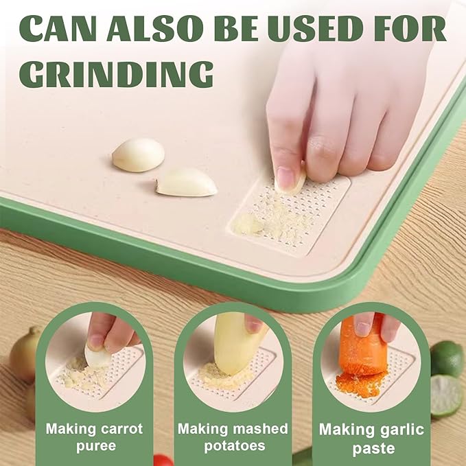 Wheat Straw Cutting Board, Double-SidedCutting Board