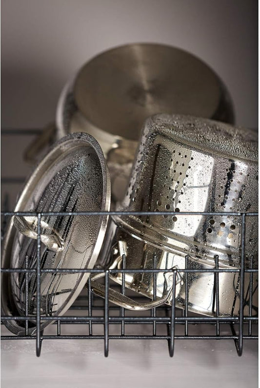 All-Clad Specialty Stainless Steel Universal Steamer for Cooking 3 Quart Food Steamer, Steamers Basket Silver (Pack of 2)