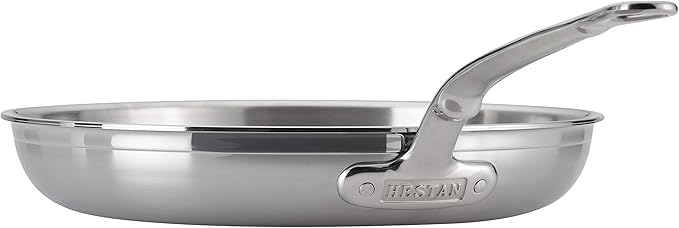 Hestan ProBond Forged - Professional Clad Stainless Steel Frying Pan, 12.5-Inch, Induction Compatible