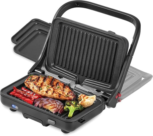 MultiMaker® Flex Press Grill System, Grill + Griddle, Removable Plates - Forged Iron